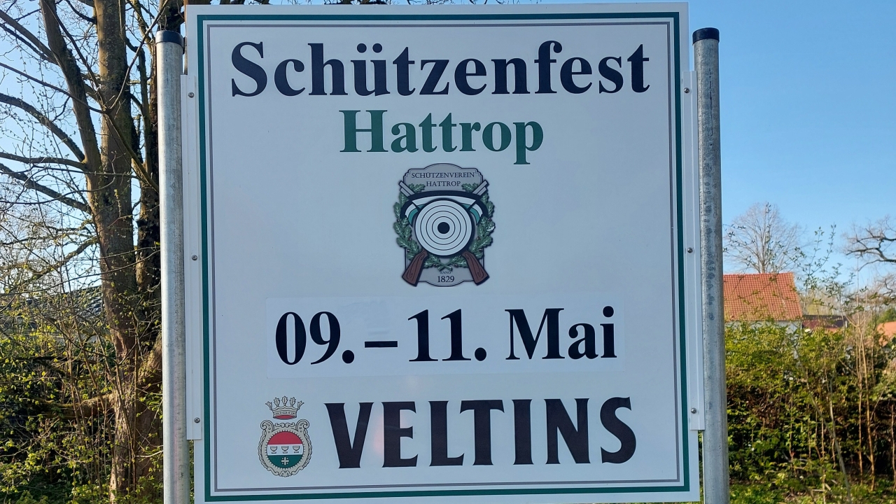 Schützenverein Hattrop - Einladung zur letzten Versammlung vor dem Fest