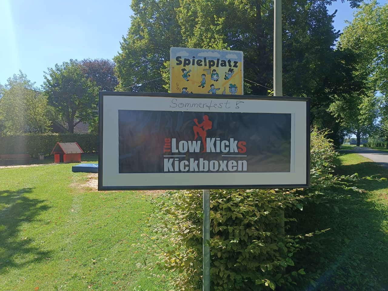 Sommerfest der Kickboxer von den Low Kicks