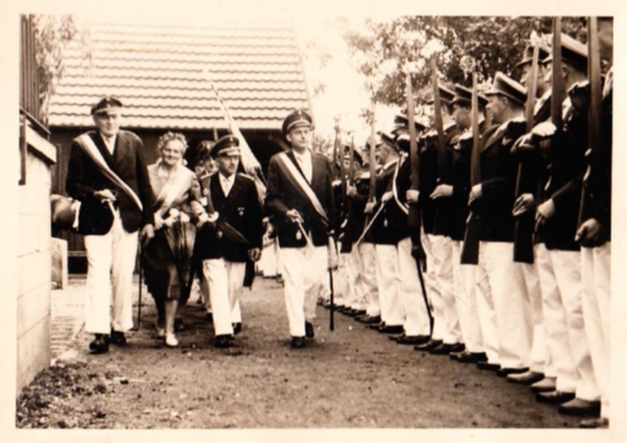 Schützenfest 1961 - Vorbeimarsch der Majestäten