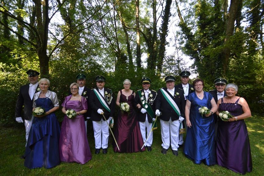 Das Königspaar 2016